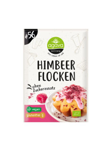 Dekostreusel - Himbeerflocken Glutenfrei - Biologisch 20g Agava Karin Lang