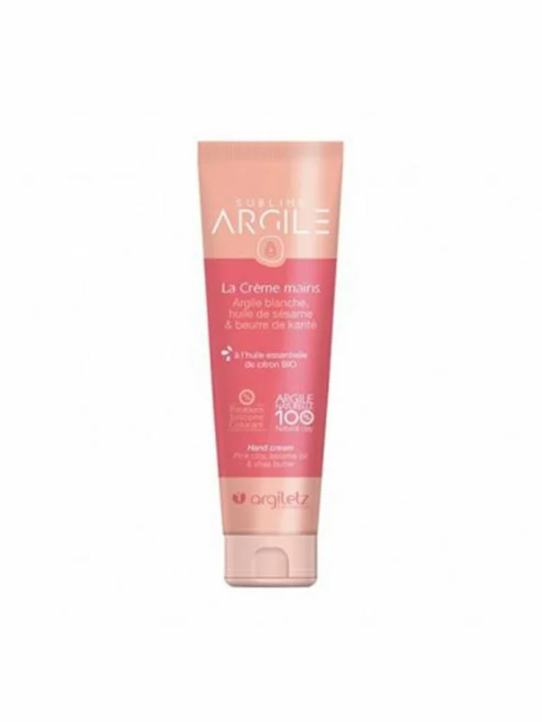Handcreme mit weißer Tonerde – 50ml Argiletz