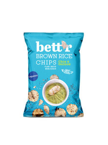 Braune Reischips - Chia und Quinoa - Biologisch 60g Bett'r