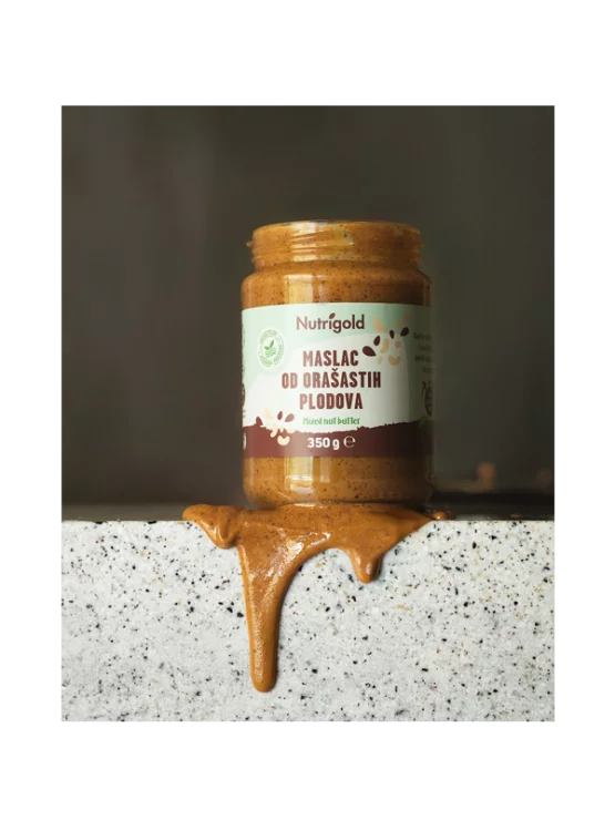 Nutrigold Nussbutter Mix 100% rein in einer 350 Gramm Packung