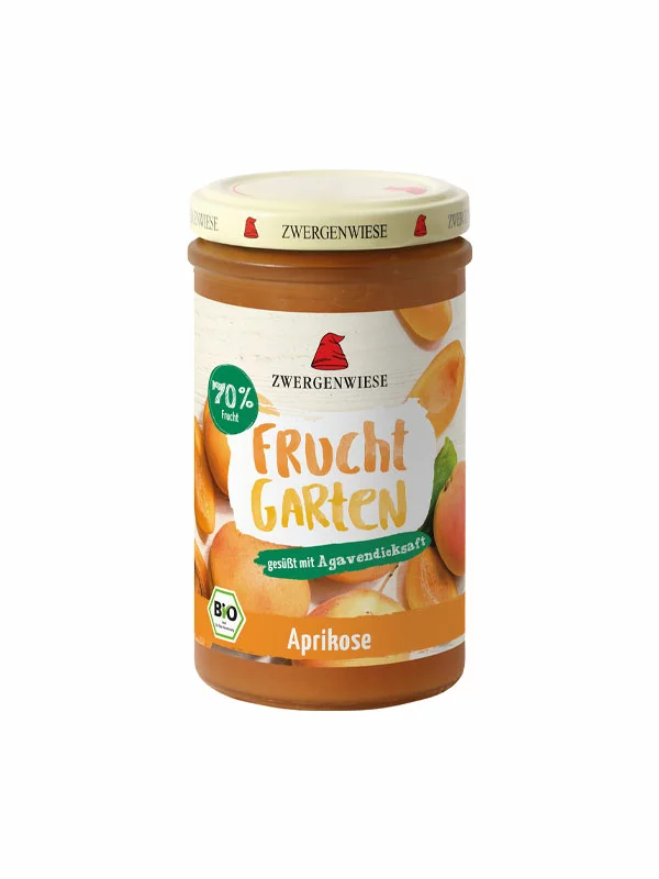 FruchtGarten Aprikose glutenfrei 225g - Biologisch Zwergenwiese