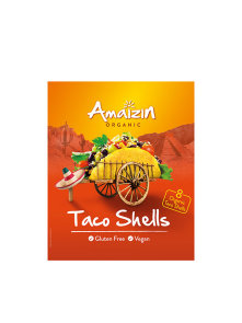 Taco-Tortillas 12 Stück Glutenfrei - Biologisch 150g Amaizin