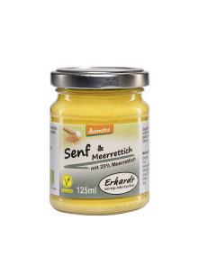 Erhardt Senf & Meerrettich - Biologisch 125g