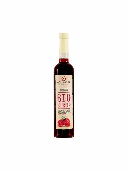 Höllinger Himbeersirup - Biologisch 500ml in Glasflasche