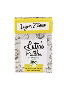 Lutschpastillen mit Ingwer und Zitrone – Biologisch 30g Aries