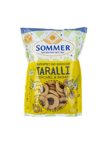 Taralli-Kekse - Fenchel und Sesam - Biologisch 100g Sommer