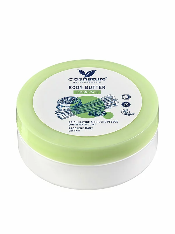 Cosnature Body Butter Lemongrass in einer 200ml Packung