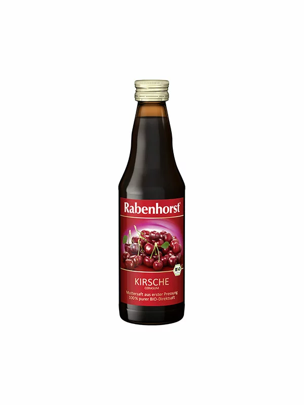 Rabenhorst Kirschsaft - Biologisch in einer 330ml Flasche