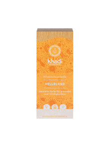 Khadi Pflanzliche Haarfarbe Hellblau in einer 100g Packung