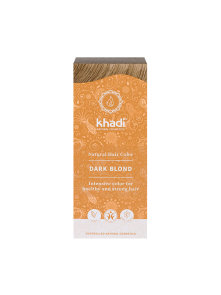Pflanzliche Haarfarbe Dunkelblond - 100g Khadi