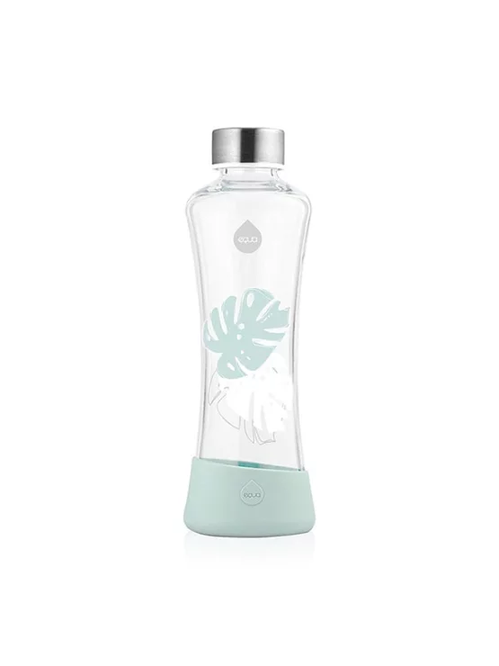 Equa Urban Jungle Monster Glasflasche BPA-, BPF- und BPS-frei von 550ml