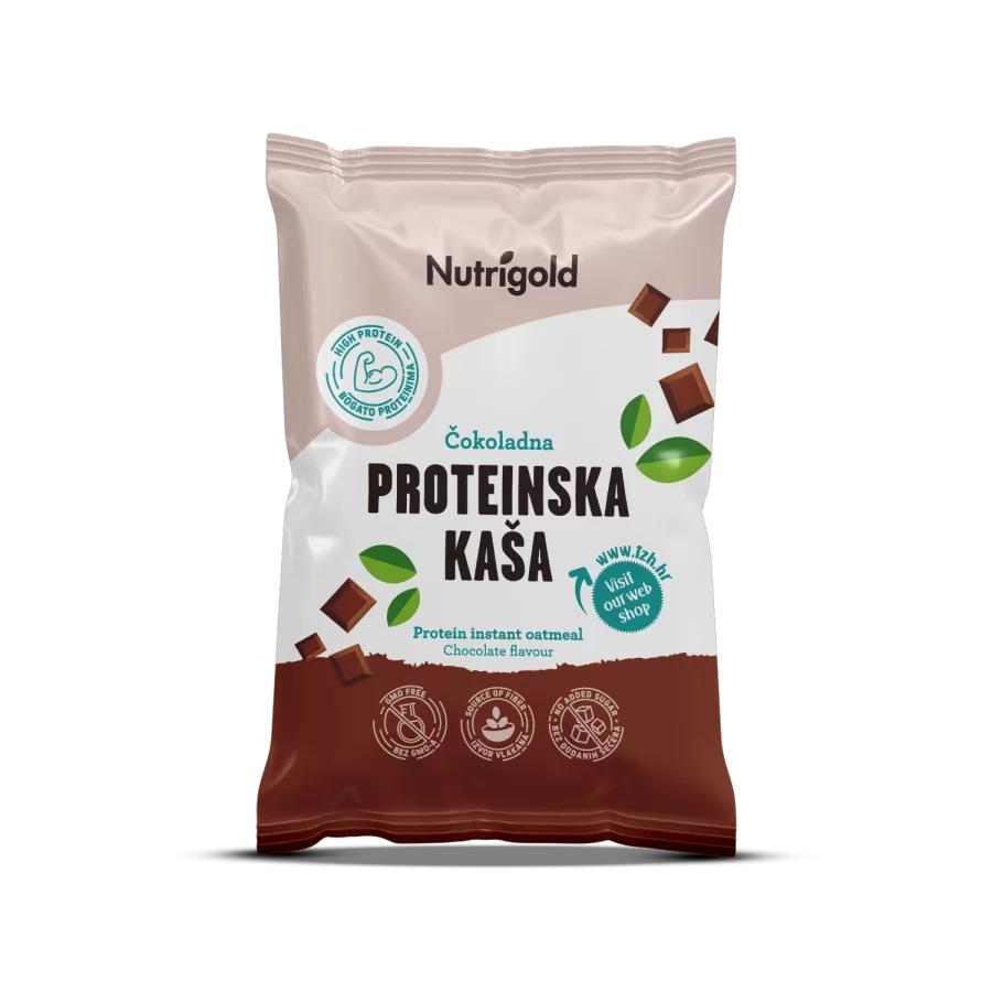Nutrigold Protein Porridge – Schokolade in einer 65g Packung