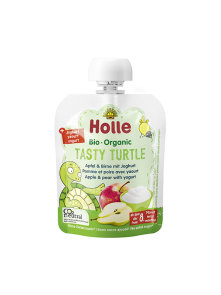 Apfel-Birnen-Püree mit Joghurt „Tasty Turtle“ – Biologisch 85g Holle