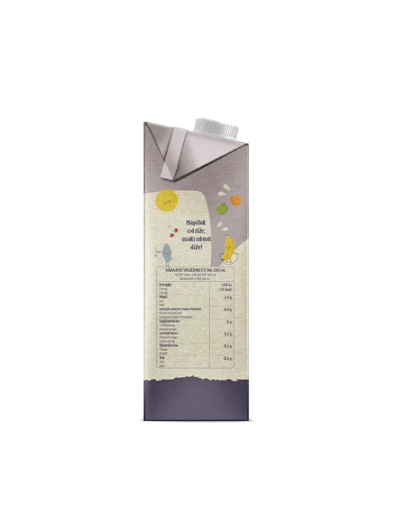 Nutrigold Reis Drink ohne Zuckerzusatz - Biologisch in einer 1000ml Packung