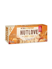 Nutlove Crispy Rolls 140g gesalzenes Karamell – All Nutrition
