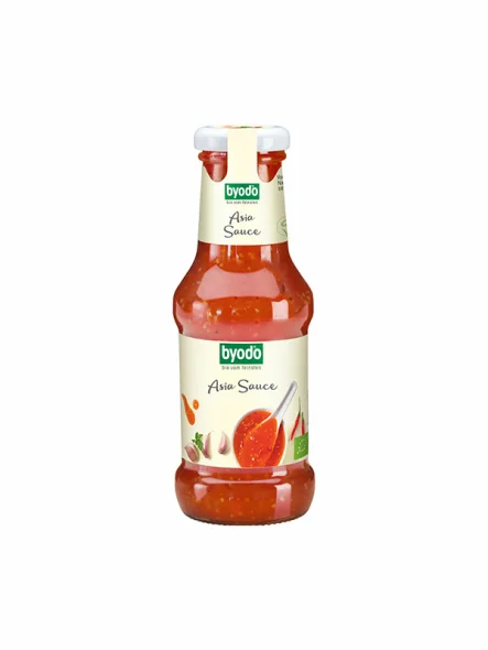 Byodo Süß-scharfe Asiasauce – Biologisch in einer 250ml Glasflasche