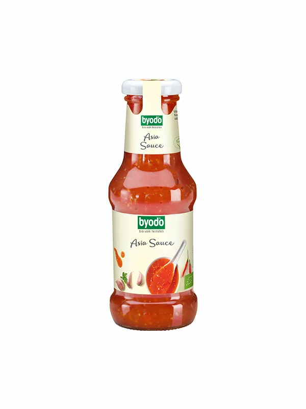 Byodo Süß-scharfe Asiasauce – Biologisch in einer 250ml Glasflasche