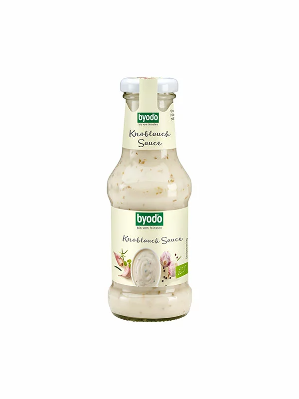 Byodo Knoblauchsauce – Biologisch in einer 250g Flasche
