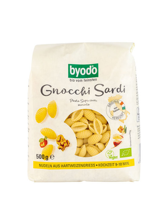 Byodo Hartweizennudeln Gnocchi – Biologisch in einer 500g Verpackung