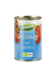 Ganze Kirschtomaten in der Dose – Biologisch 400g Dennree