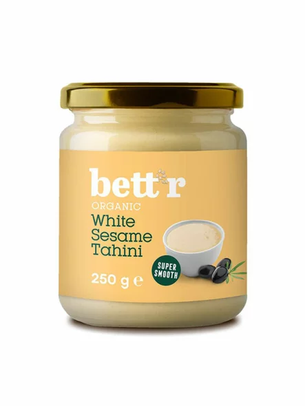 Bett'r Tahini-Paste - Biologisch in einem 250g Glas