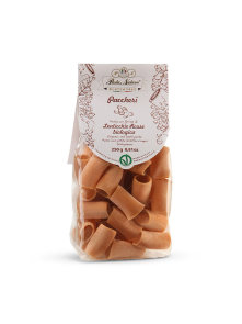 Pasta Natura Rote Linsennudeln Paccheri Glutenfrei – Biologisch in einer 250g Verpackung