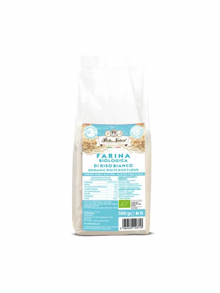 Pasta Natura Glutenfreies Bio-Reismehl in einer Packung mit 500 g