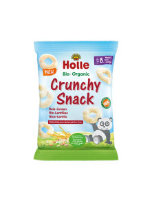 Knuspriger Snack Reis & Linsen - Biologisch 25g Holle