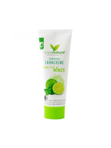 Zahnpasta Limette & Minze – 75ml Cosnature