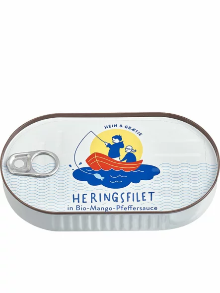 Heringsfilet in Mangosauce – 200g Hein & Graetje