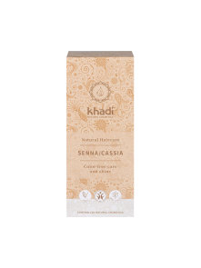 Pflanzliche Haarfarbe Cassia neutral – 100g Khadi