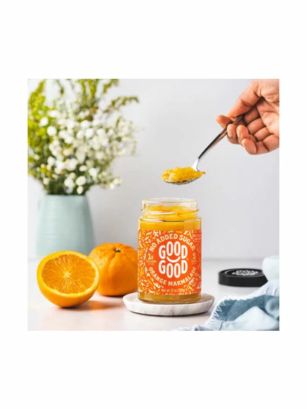 Orangenmarmelade mit Stevia 330g Good Good