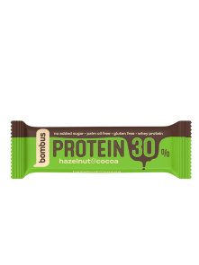Protein-Schokoriegel 30% – Haselnuss & Kakao 50g Bombus