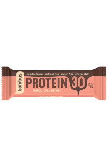 Protein-Schokoriegel 30% – gesalzenes Karamell 50g Bombus