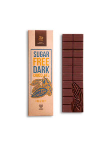 Dunkle Schokolade ohne Zucker - 95g Reizl