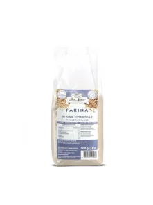 Pasta Natura Reismehl Vollkorn Glutenfrei – Biologisch in einer Packung von 500g