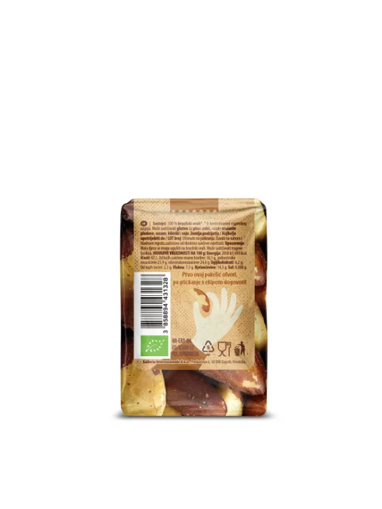 Nutigold NutriGo biologische Paranusskerne in einer 75 Gramm Packung