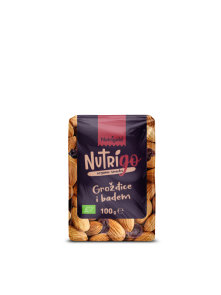 Nutrigold NutriGo - Mandeln & Rosinen - Biologisch in einer 100 Gramm Packung