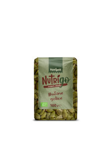 Nutrigold NutriGo biologische Kürbiskerne in einer 100 Gramm Packung