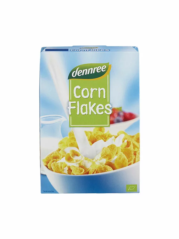 Dennree Cornflakes – Biologisch in einer 375g Packung