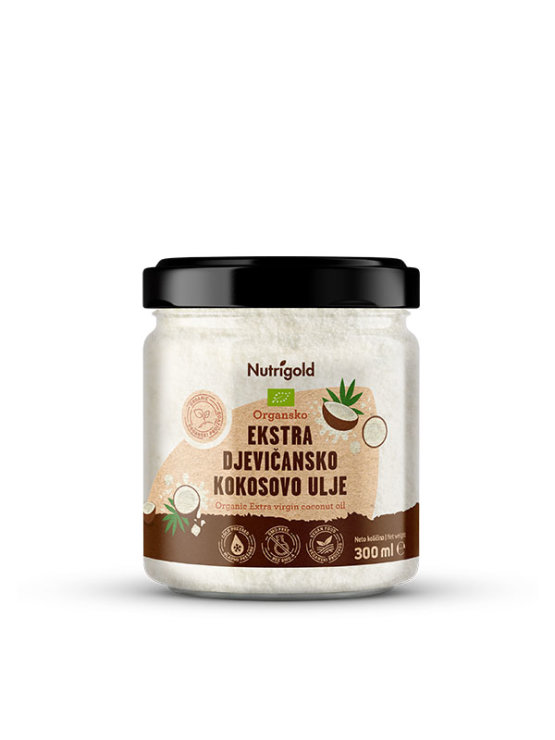 Nutrigold Extra natives Kokosöl - Biologisch in einer 300ml Packung