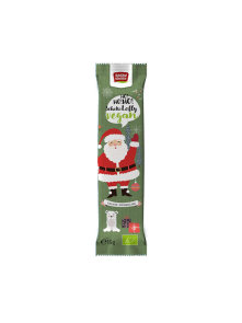 Veganer Schokolutscher Weihnachtsmann - Biologisch 15g Rosengarten