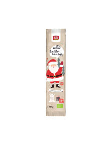 Weihnachtsmann-Schokoladenlutscher - weiße Schokolade - Biologisch 15g Rosengarten