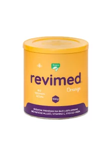 Revimed – Gefriergetrocknetes Bio-Gelée Royale Stevia Orange in Verpackung von 500 g