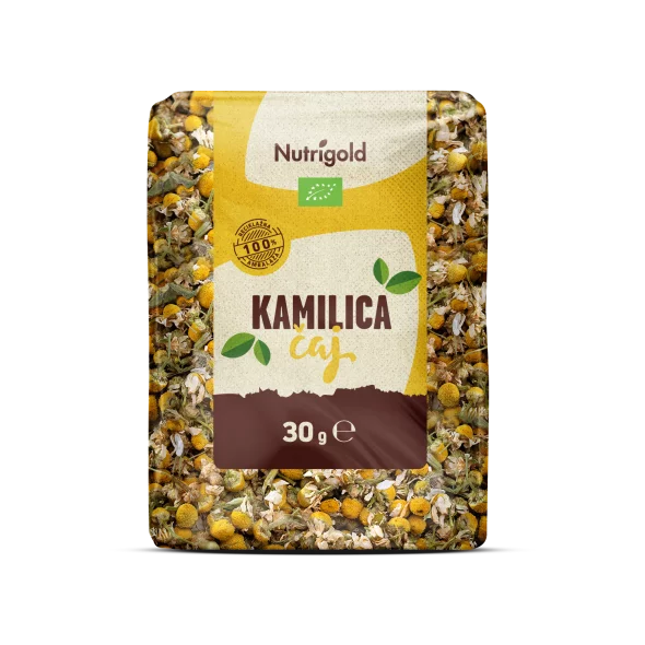 Nutrigold Kamille – Biologisch in einer 30 Gramm Packung