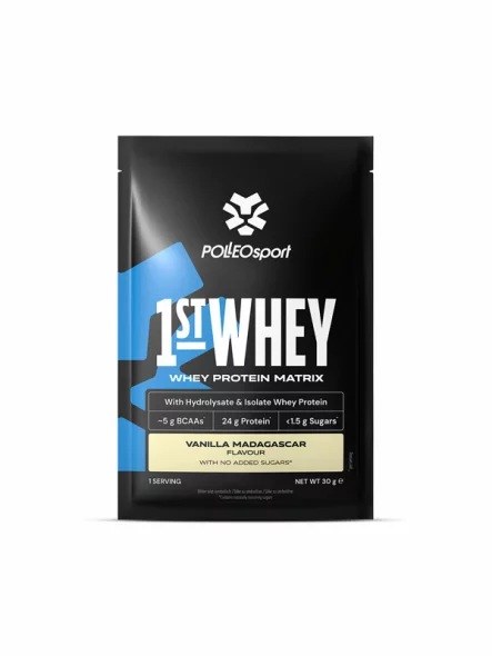 Me:First Whey Protein Vanille in einer 30g Packung