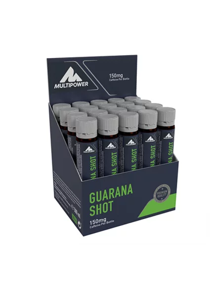 Guarana Shot – 20 Ampullen x 25ml Multipower