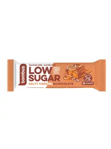 Low Sugar Haferriegel – Karamell und Schokolade 40g Bombus