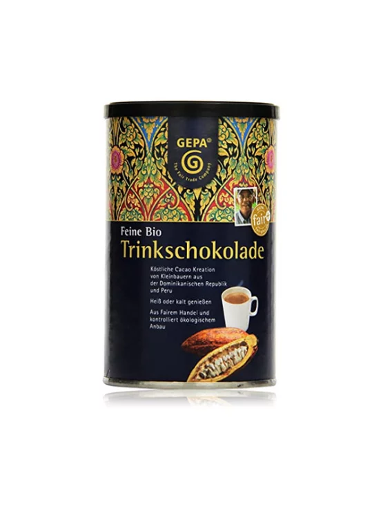 Organski Gepa čokoladni napitak u limenoj ambalaži od 250g
