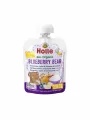 Quetschie Heidelbeer-, Apfel- und Banane mit Joghurt „Blueberry Bear“ (ab dem 8. Monat) – Biologisch 85g Holle